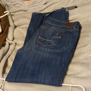 American Eagle Outfitters Dark Blue Jeans